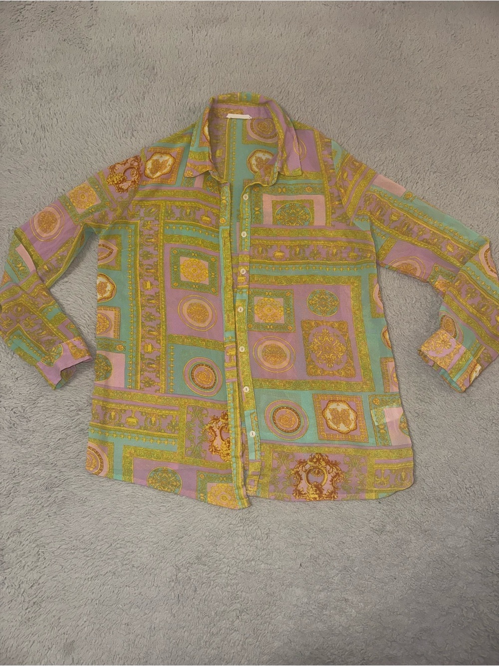 Pastels button up - Picture 3 of 8